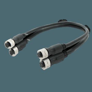 Actisense A2K-GC Lite Gender Changer Cables Male-Male 0.25m (click for enlarged image)